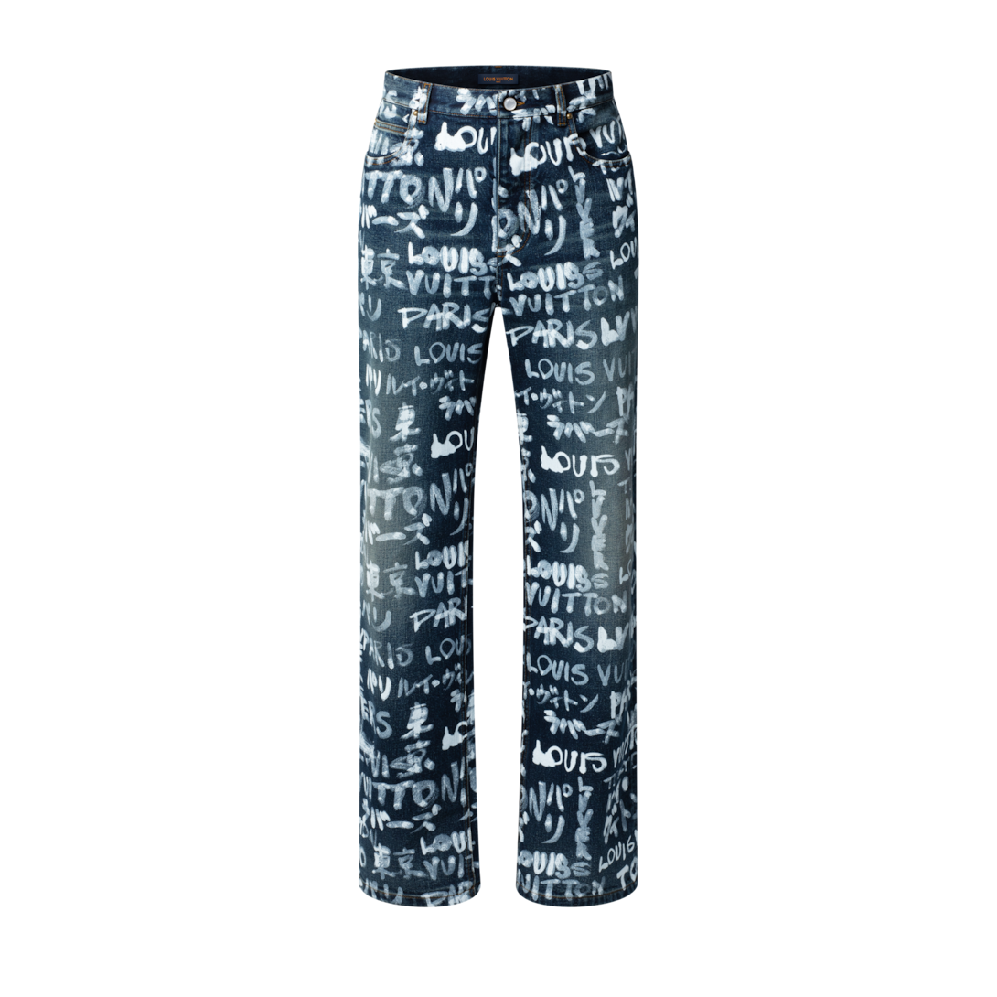 Denim Skate Pants - Ready to Wear | LOUIS VUITTON